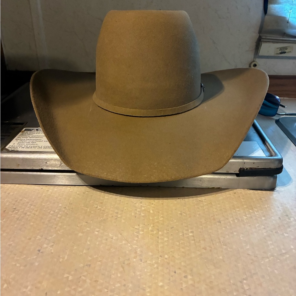 Men's Western Tan Cowboy Hat